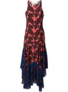 Stella Mccartney 'laila' Dress, Women's, Size: 42, Blue, Silk/polyester