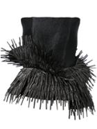Isabel Sanchis - Embroidered Strapless Top - Women - Silk/polyamide/polyester/acetate - 38, Black, Silk/polyamide/polyester/acetate