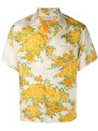 John Elliott Floral Print Shirt - Neutrals