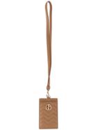 Giorgio Armani Logo Quilted Badge - Brown
