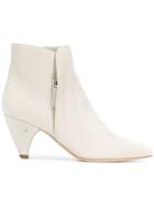 Laurence Dacade Heeled Ankle Boots - White