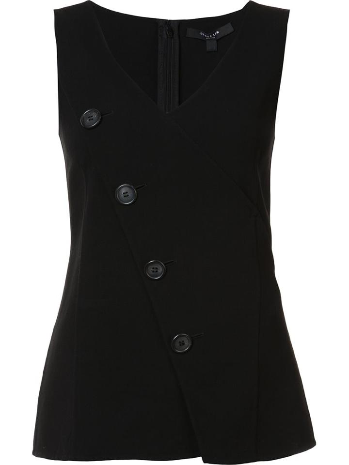 Derek Lam Button Front Vest Top