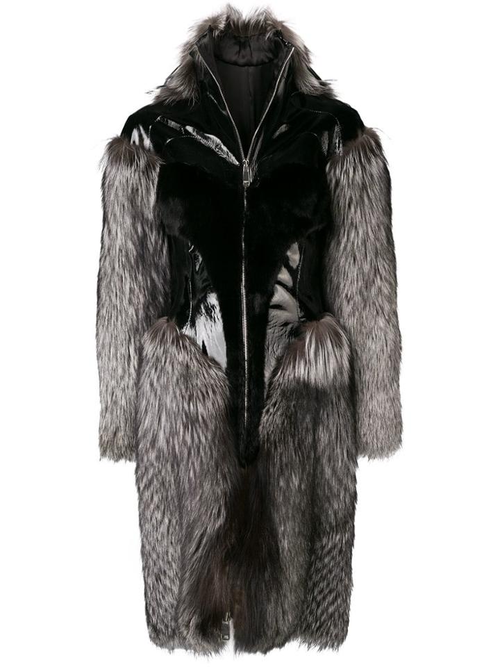 Liska Corset Coat - Black