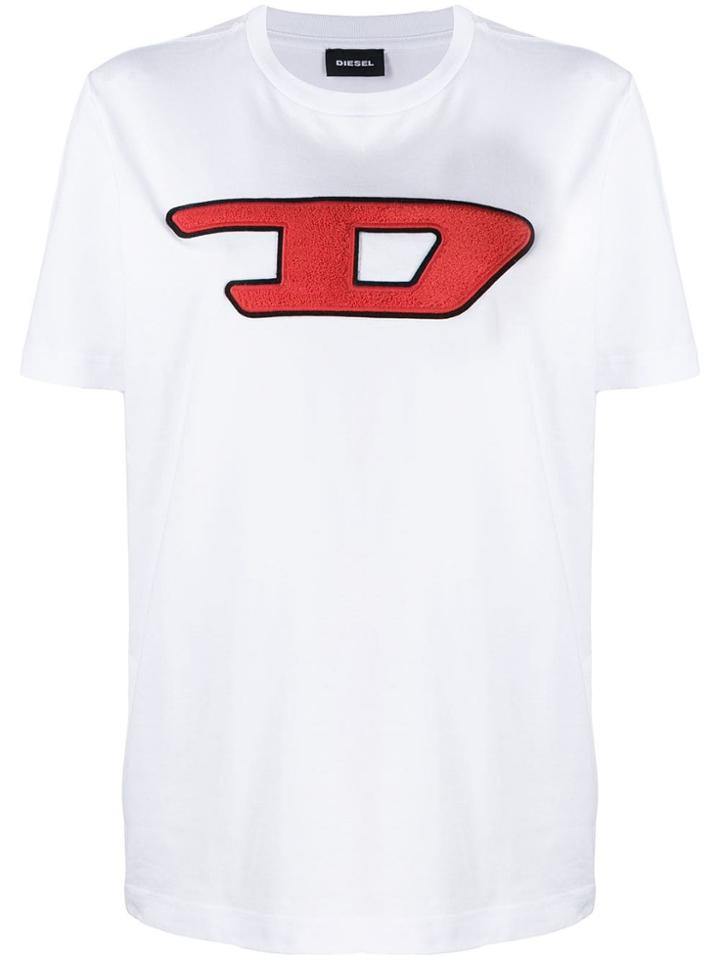 Diesel Appliqué Logo T-shirt - White