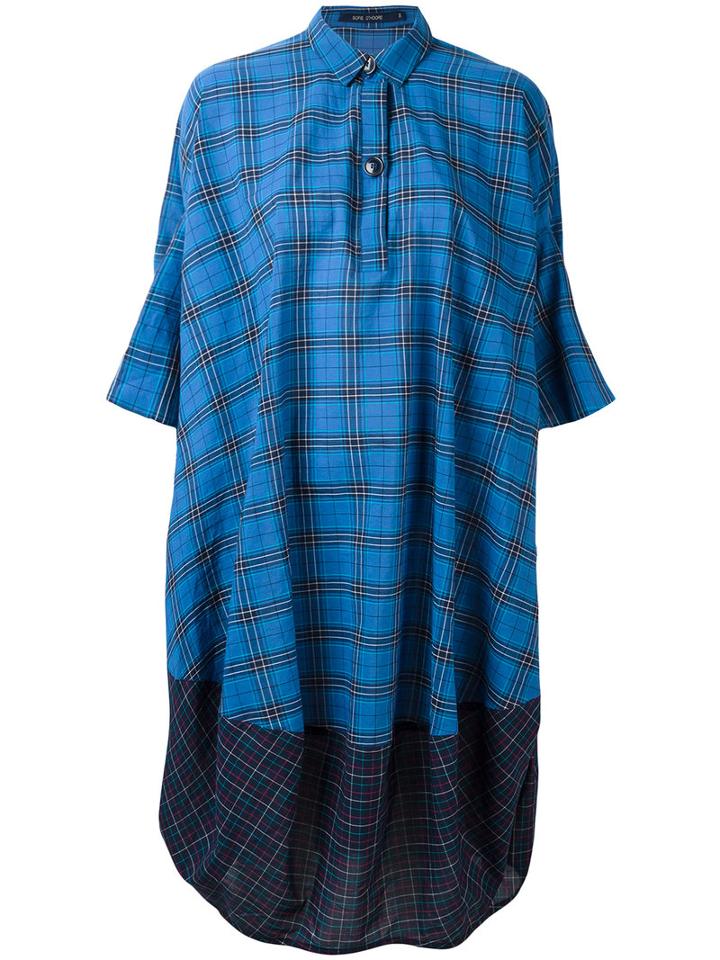 Sofie D'hoore - 'donut' Dress - Women - Cotton - 38, Blue, Cotton