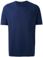 Zanone - Plain T-shirt - Men - Cotton - 54, Blue, Cotton