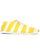 Marsèll Striped Lace-up Sneakers - Yellow & Orange