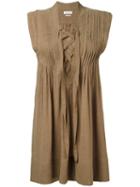 Isabel Marant Étoile - Karen Dress - Women - Cotton/viscose - 38, Women's, Brown, Cotton/viscose