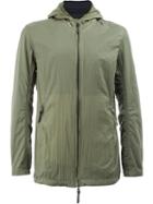 11 By Boris Bidjan Saberi - Hooded Zip Up Jacket - Men - Polyamide - M, Green, Polyamide