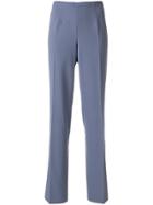 Les Copains Flared Trousers - Blue