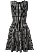 Antonino Valenti Flared Knitted Dress - Black