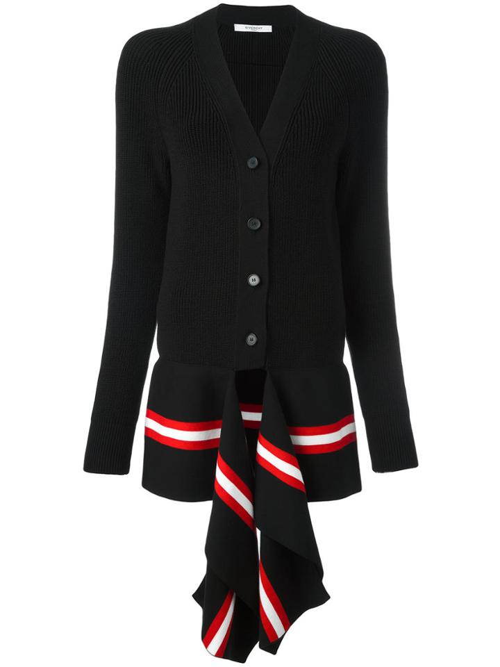 Givenchy Waist Tie Cardigan - Black