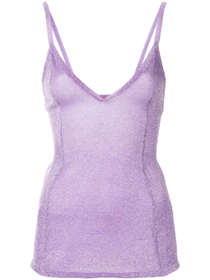 Missoni Glitter Cami-top - Purple