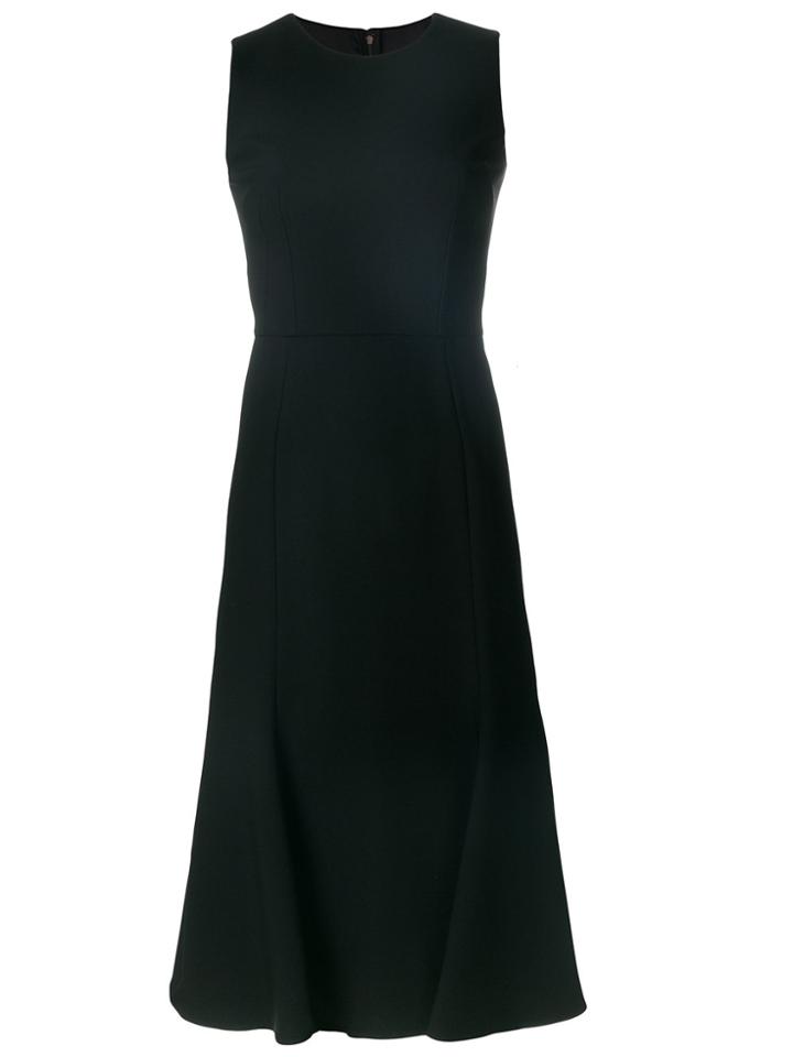 Dolce & Gabbana A-line Flared Skirt Dress - Black