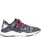 Marc Cain Floral Knitted Sneakers - Pink & Purple