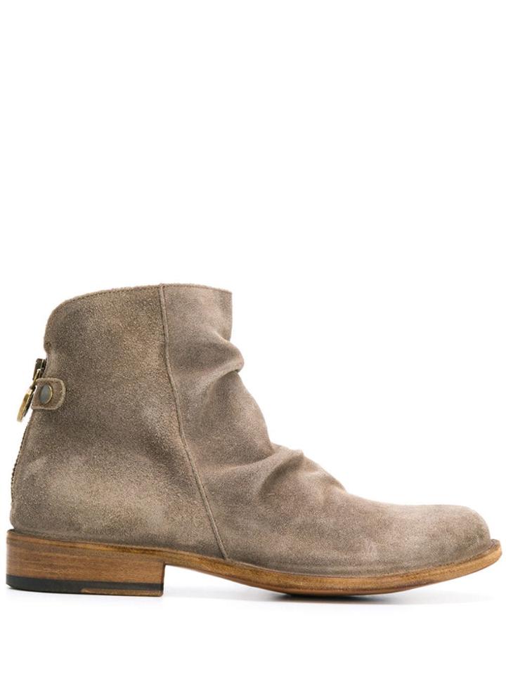 Fiorentini + Baker Elina Ankle Boots - Grey