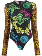 Versace Jeans Couture Baroque Print Body - Yellow