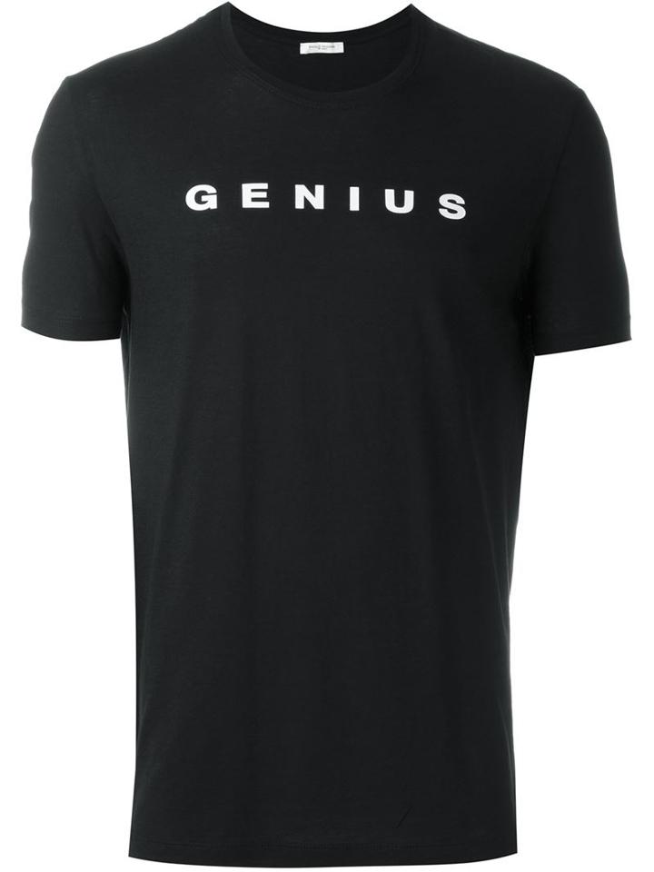 Paolo Pecora 'genius' Print T-shirt