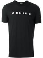 Paolo Pecora 'genius' Print T-shirt