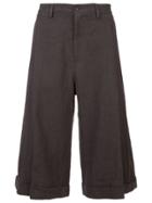 Chin Mens Linen Culottes - Grey