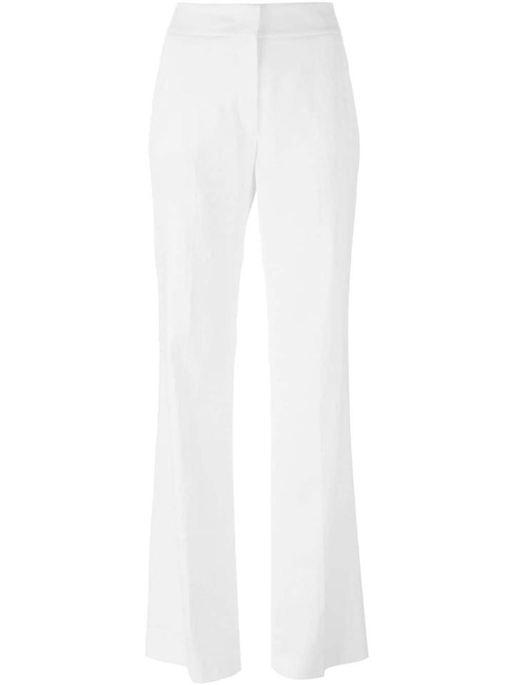 Joseph Flared Trousers - Neutrals