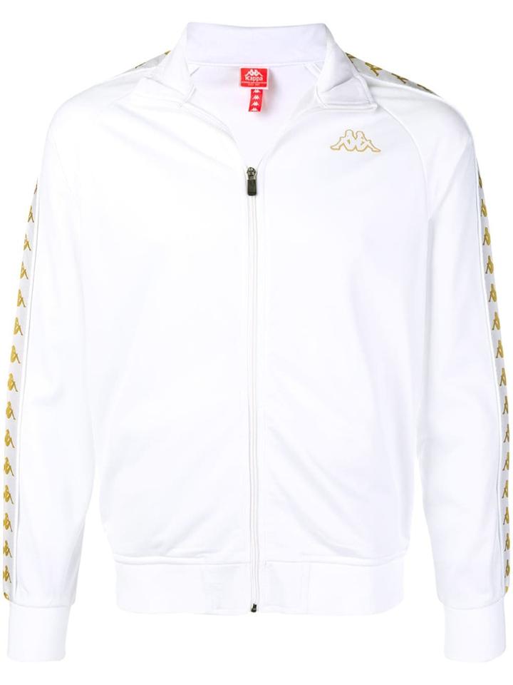 Kappa Anniston Slim Track Top - White