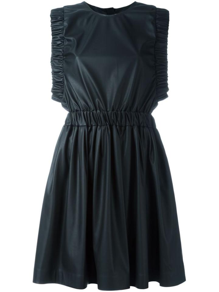 Msgm Gathered Waist Dress