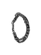 Emanuele Bicocchi Curb Chain Bracelet - Black