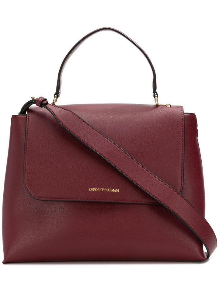 Emporio Armani City Tote Bag - Red
