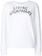 Mcq Alexander Mcqueen Living Nightmare Sweatshirt - White