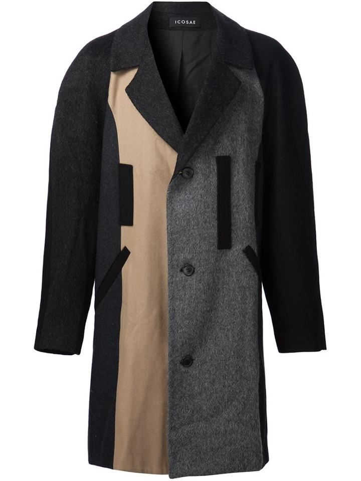 Icosae Raglan Sleeve Coat