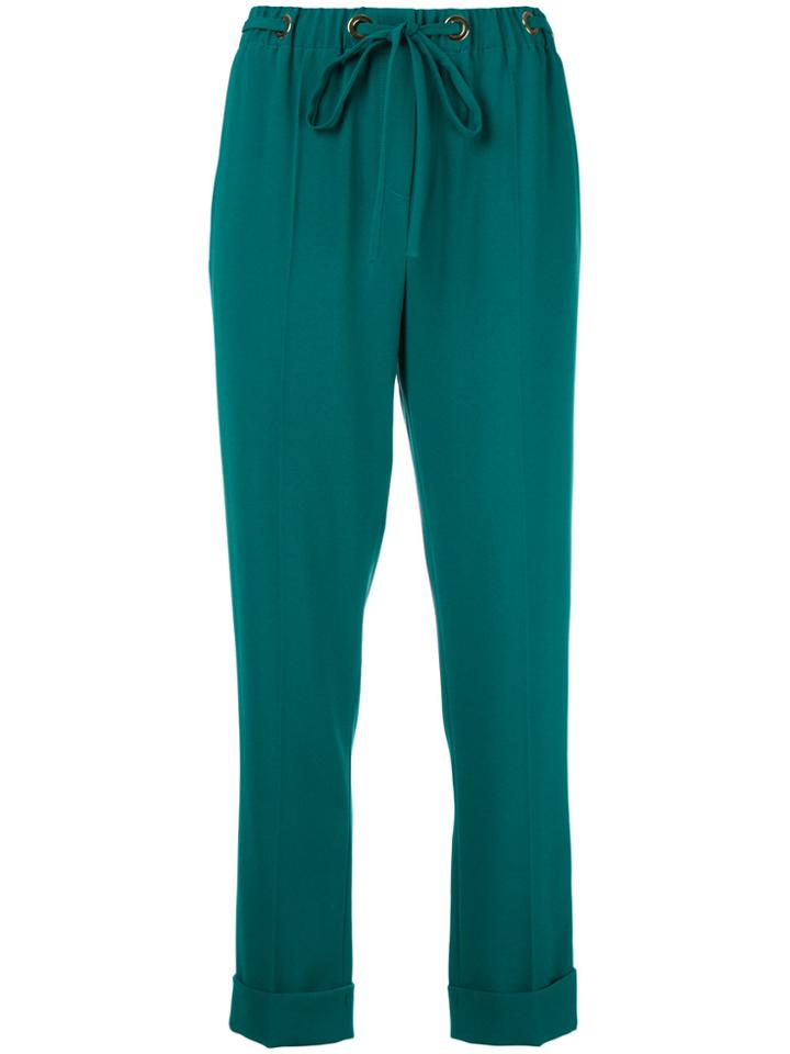 Kenzo Drawstring Trousers - Green