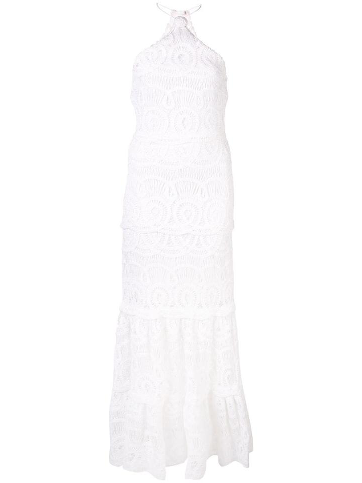 Alexis Yvonna Evening Dress - White