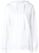 Joseph High Low Hem Hoodie - White