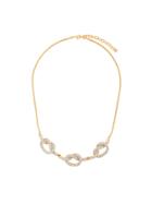 Nina Ricci Vintage 1980s Vintage Nina Ricci Knot Necklace - Metallic