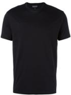 Emporio Armani Plain T-shirt, Men's, Size: Large, Black, Cotton