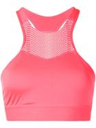 Adidas By Stella Mccartney Hiit Sports Bra - Pink & Purple