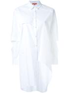 Loveless Lace Panel Shirt - White