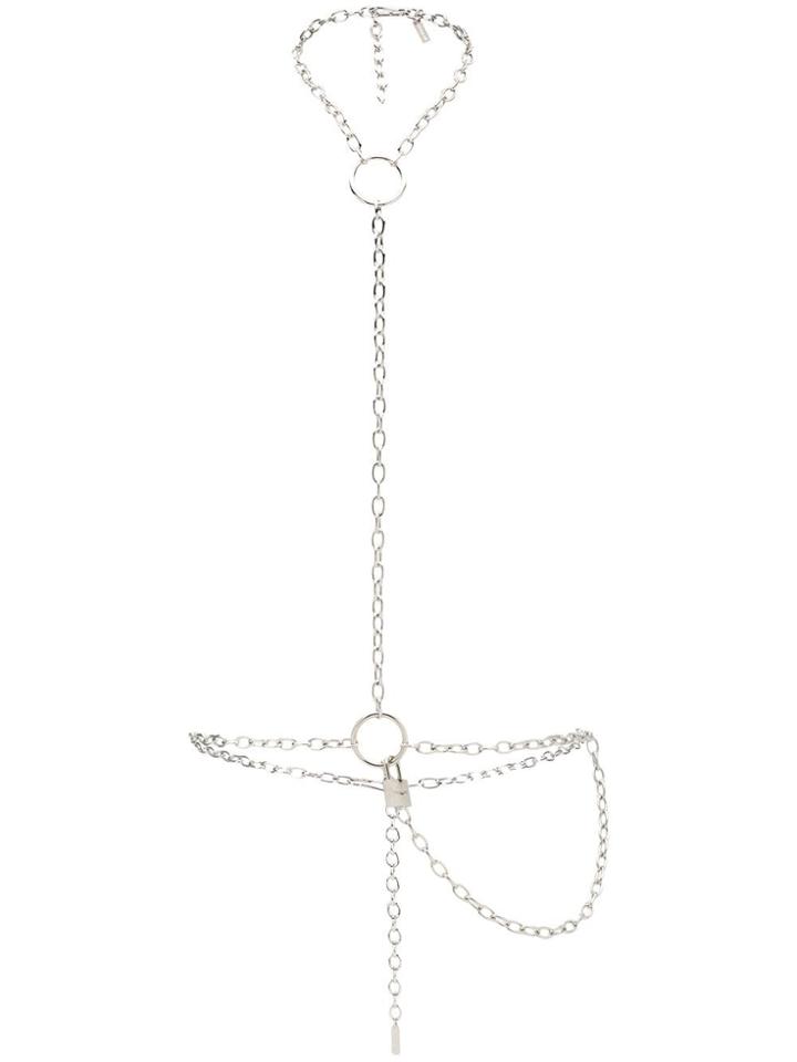 Dsquared2 Chain Body Harness - Silver