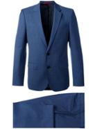 Boss Hugo Boss Two Piece Suit, Men's, Size: 48, Blue, Viscose/virgin Wool