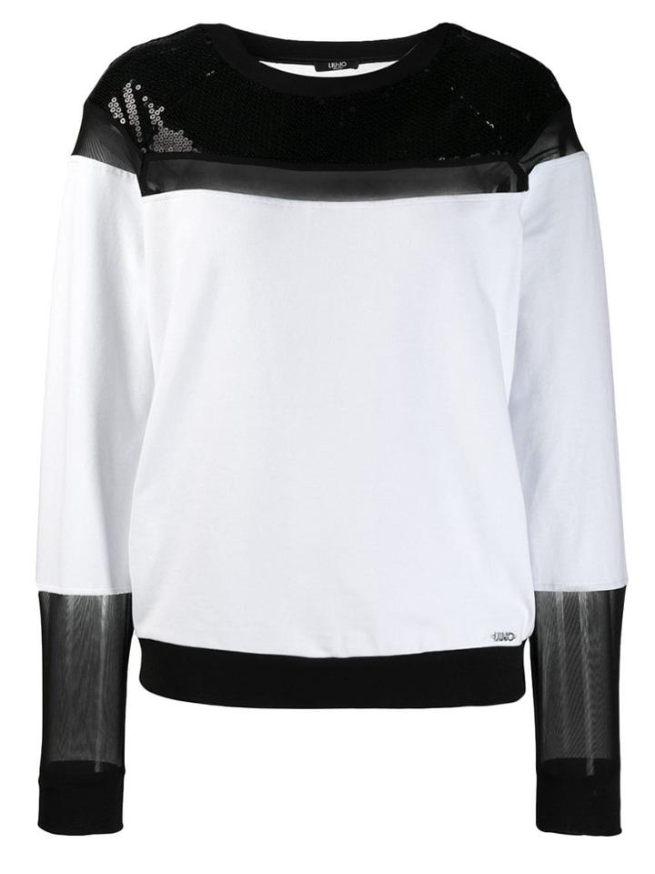 Liu Jo Afrodite Sweatshirt - White