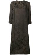 Uma Wang Jacquard Midi Dress - Green