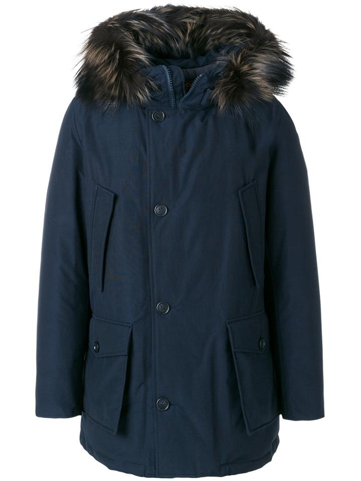 Woolrich Arctic Parka Coat - Blue