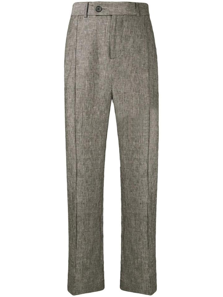 Strateas Carlucci Classic Tailored Trousers - Grey