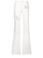Hyein Seo Flared Layered Trousers - White