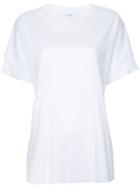 Astraet - Ribbed T-shirt - Women - Cotton - One Size, White, Cotton