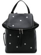 Loewe Goya Backpack With Star Print - Black