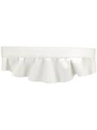 Max Mara Ruffled Hem Belt - White