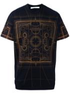 Givenchy Printed T-shirt, Men's, Size: Small, Black, Cotton