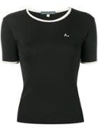 Alexa Chung Logo T-shirt - Black
